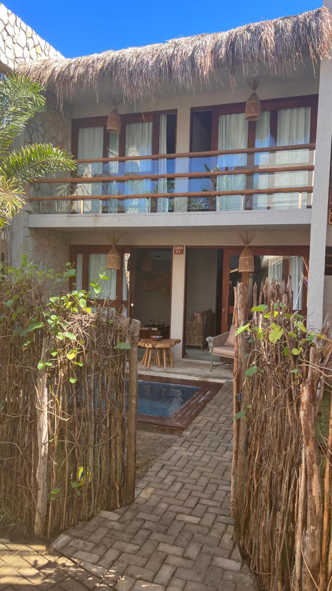 Casa De Luxo Na Praia Do Patacho - Cond. Azulu, Casa 04 Vila Pôrto de Pedras Exterior foto