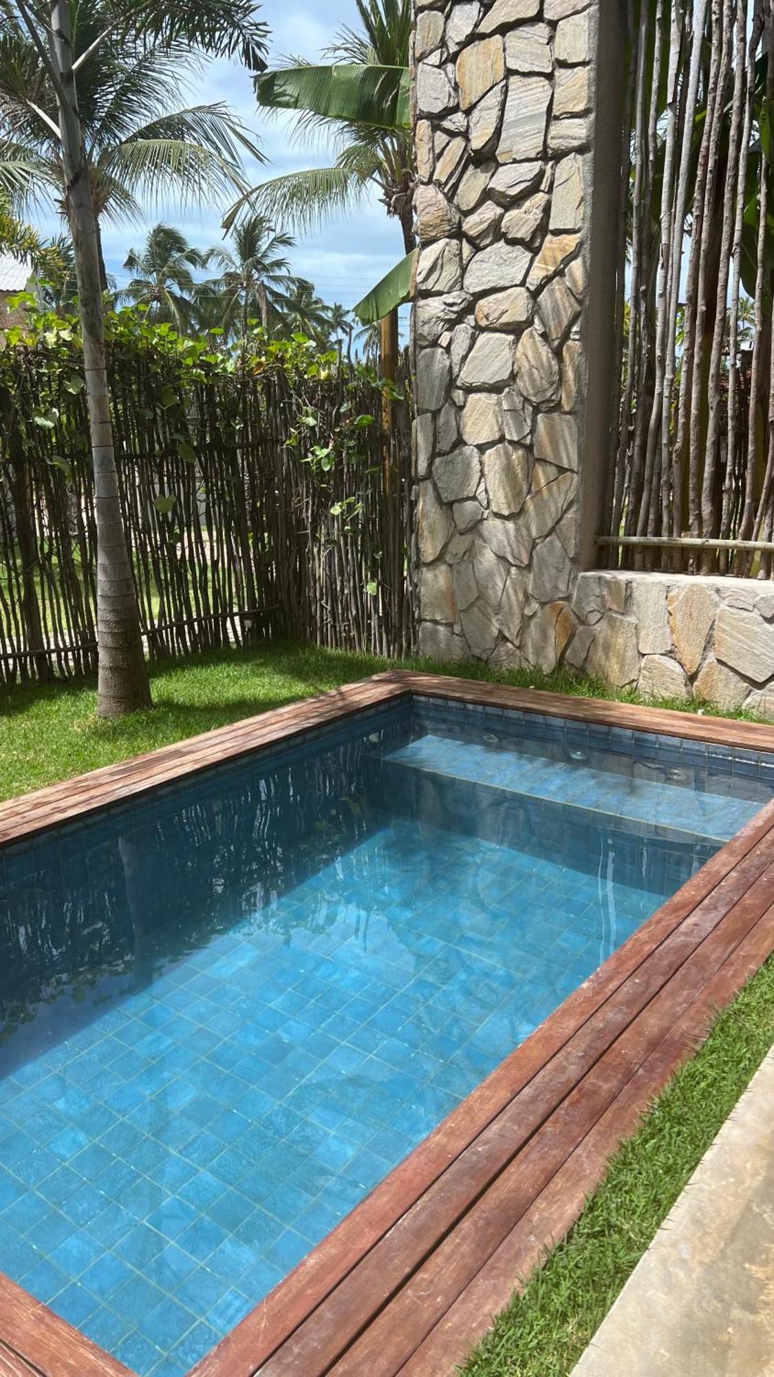 Casa De Luxo Na Praia Do Patacho - Cond. Azulu, Casa 04 Vila Pôrto de Pedras Exterior foto